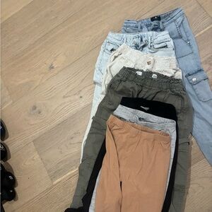 Girls Pants Size 8-10, 7 for all Man kind, GAP, Art Class